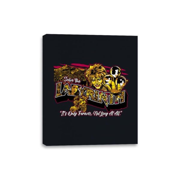 Solve the Labyrinth - Canvas Wraps Hot on Sale