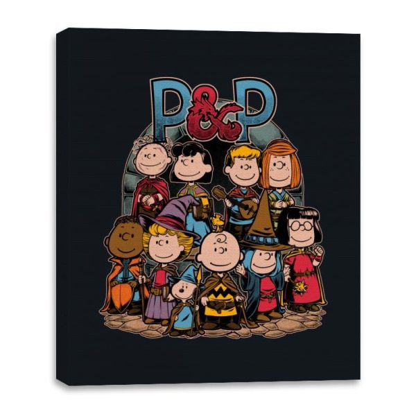Dungeons and Peanuts - Canvas Wraps For Cheap - Image 3