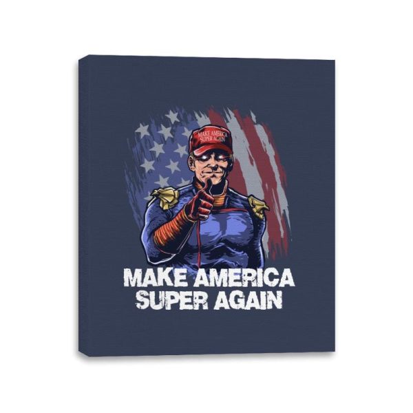 Make America Super Again - Canvas Wraps Sale - Image 2