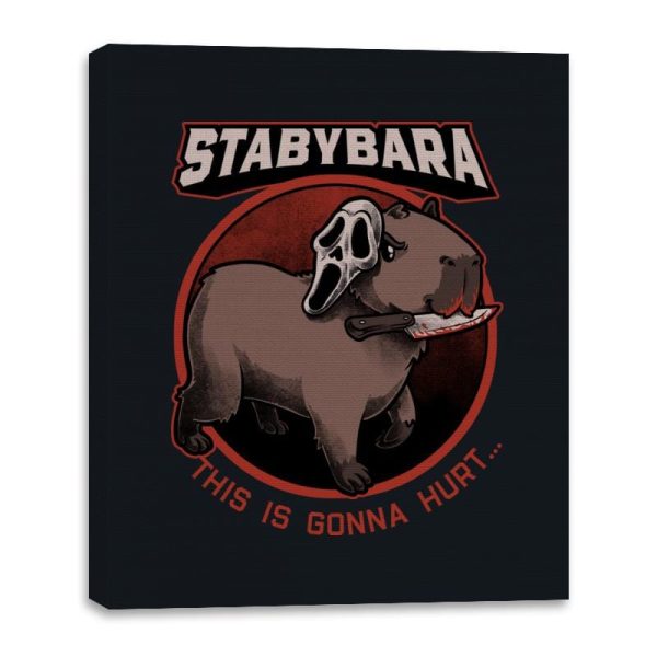 Slasher Capybara  - Canvas Wraps Cheap - Image 3