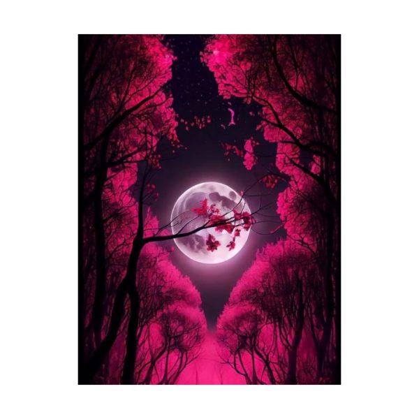 5D Moon Diamond Art Kit For Cheap